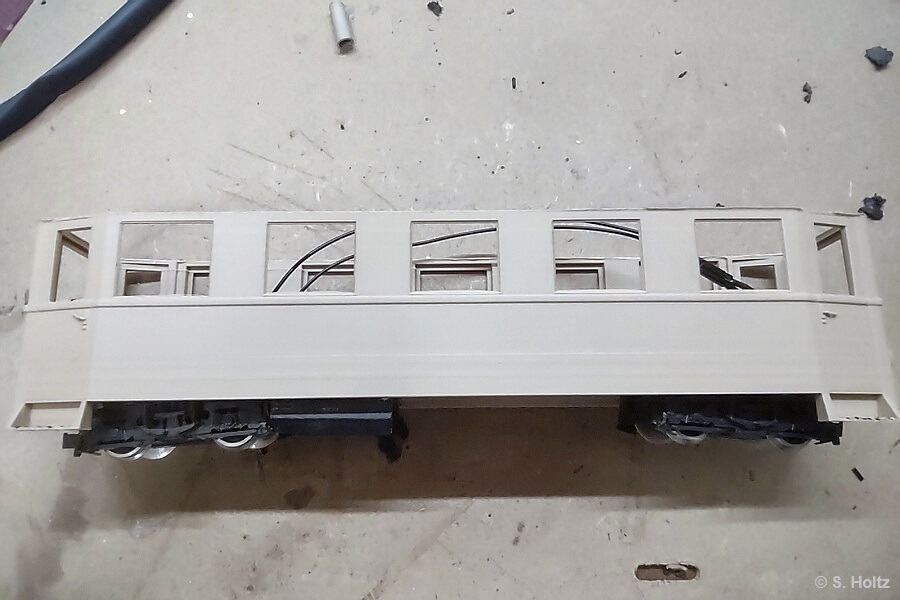 Triebwagen mit Fahrgestell