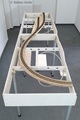 Module mit Gleisen und Verdrahtung